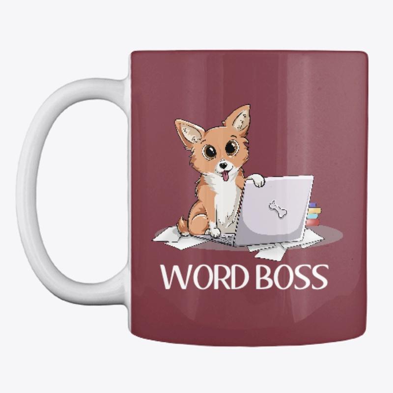 WORD BOSS WRITER CORGI