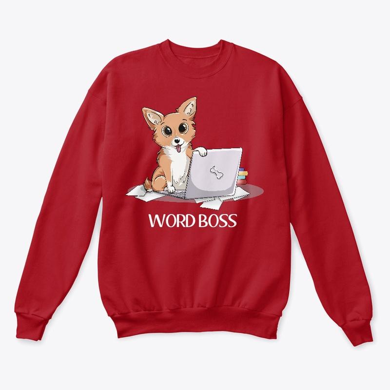 WORD BOSS WRITER CORGI