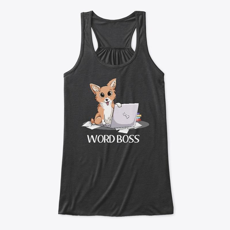 WORD BOSS WRITER CORGI